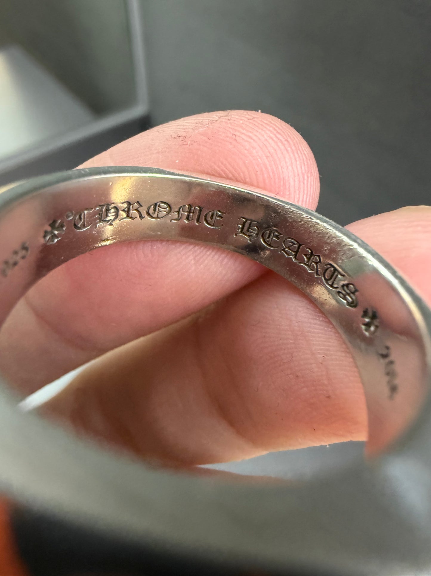 Chrome Hearts Lil PJ Triple Cross Ring