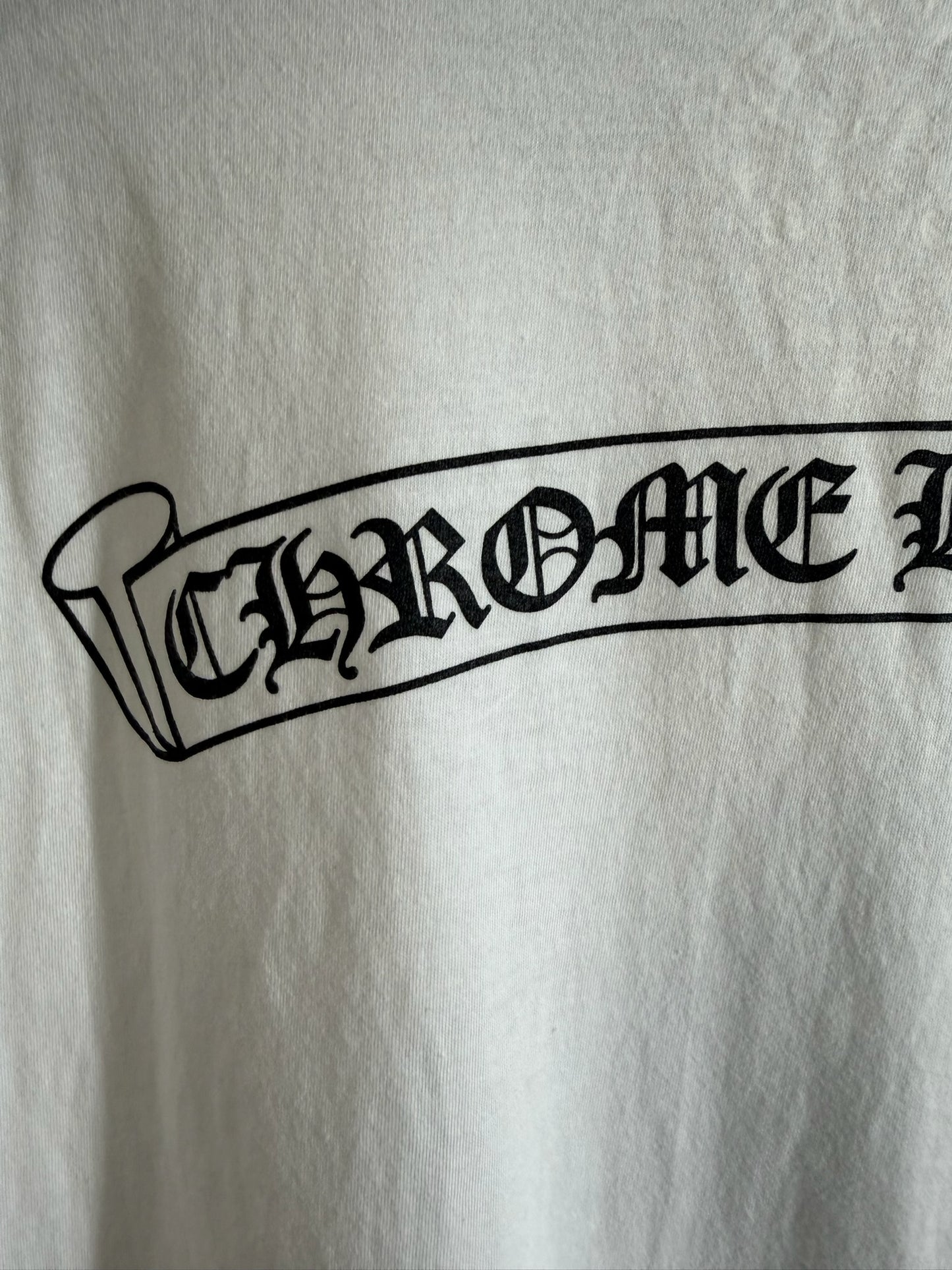 Chrome Hearts Scroll Logo Pocket T-Shirt