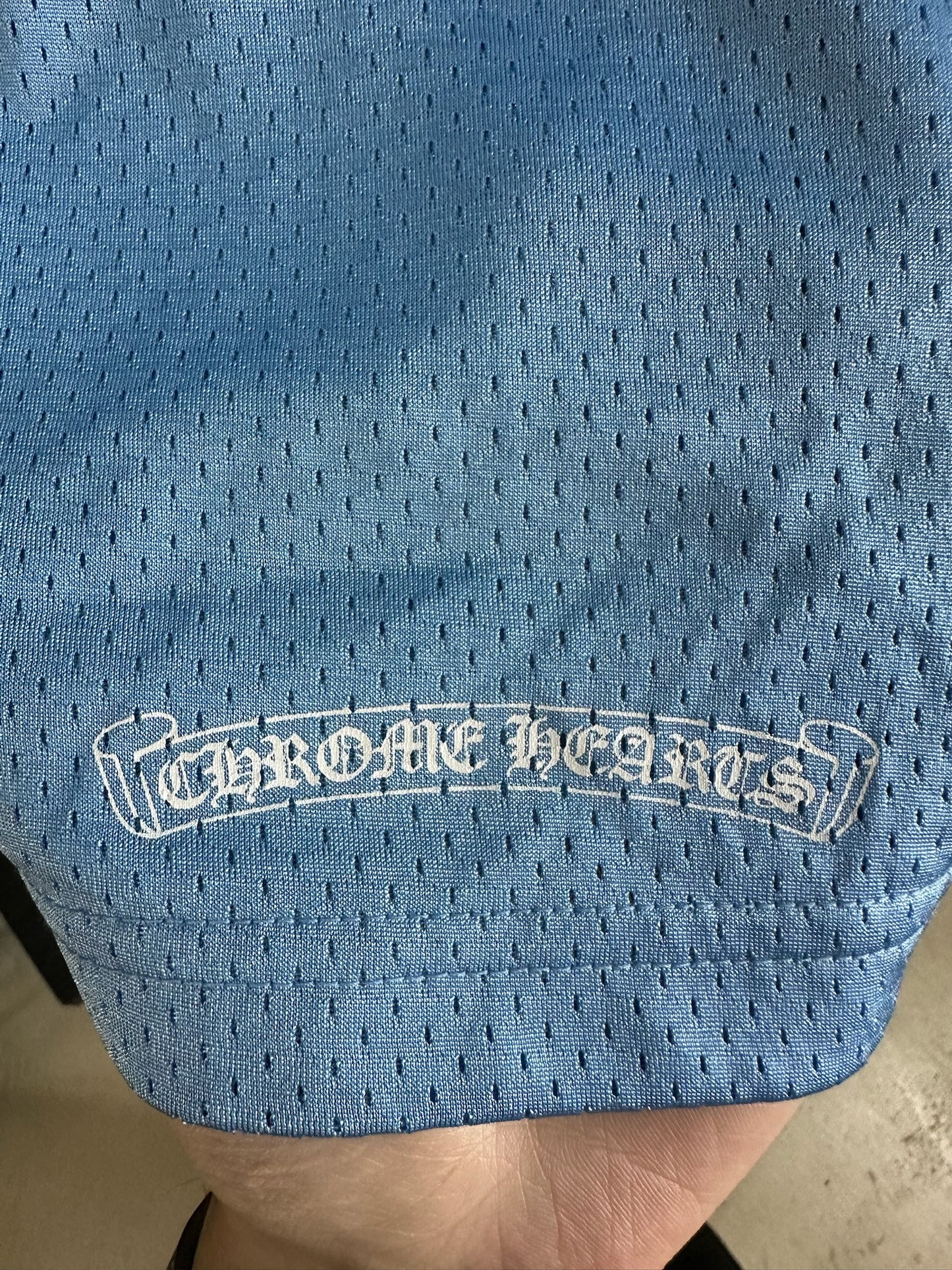 Chrome Hearts Blue Mesh Jersey