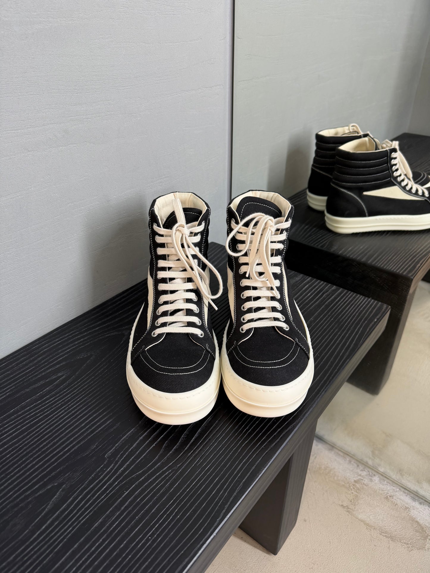 Rick Owens DRKSHDW Vintage High Sneakers