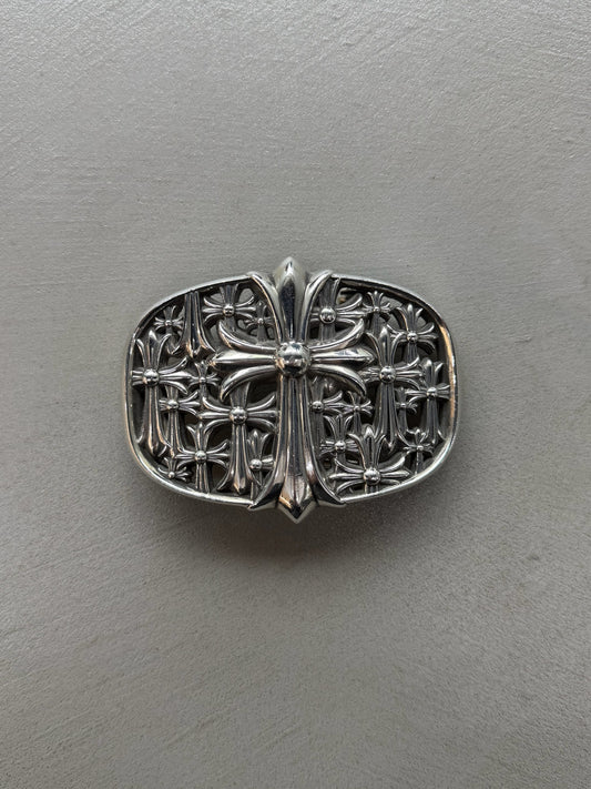 Chrome Hearts Cemetery Cross Buckle Belt