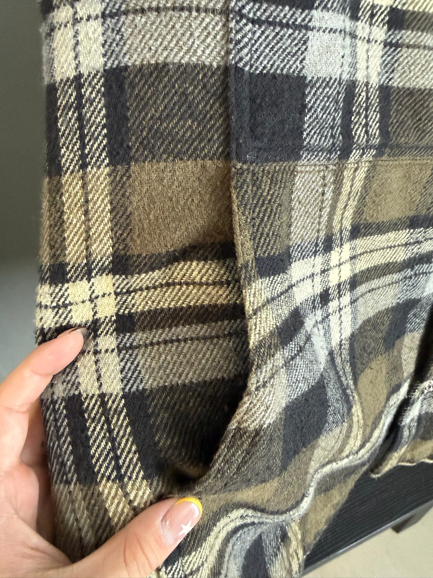 Chrome Hearts Flannel Work Dog Shirt