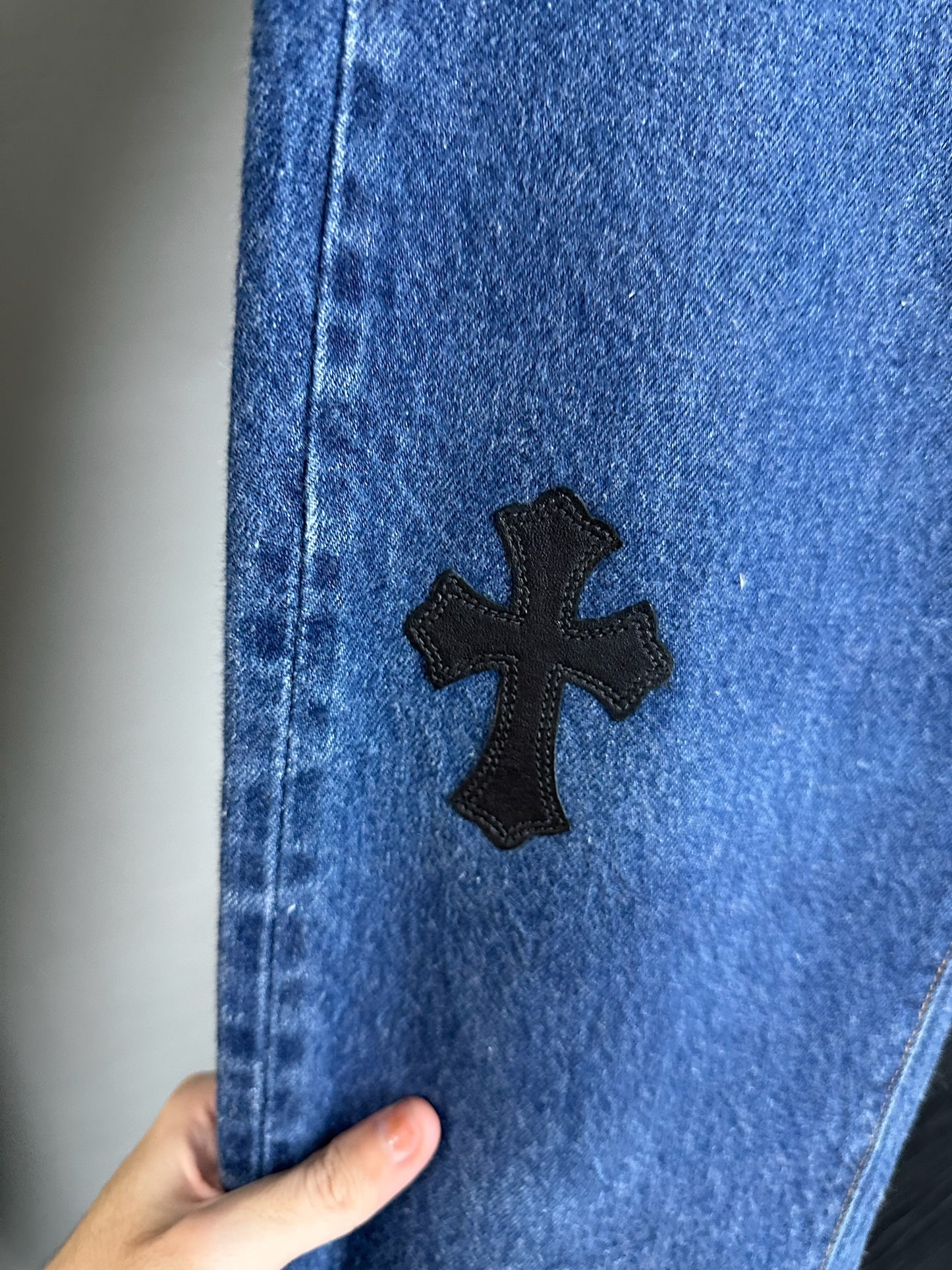 Chrome Hearts x Levi’s Cross Patch Jeans