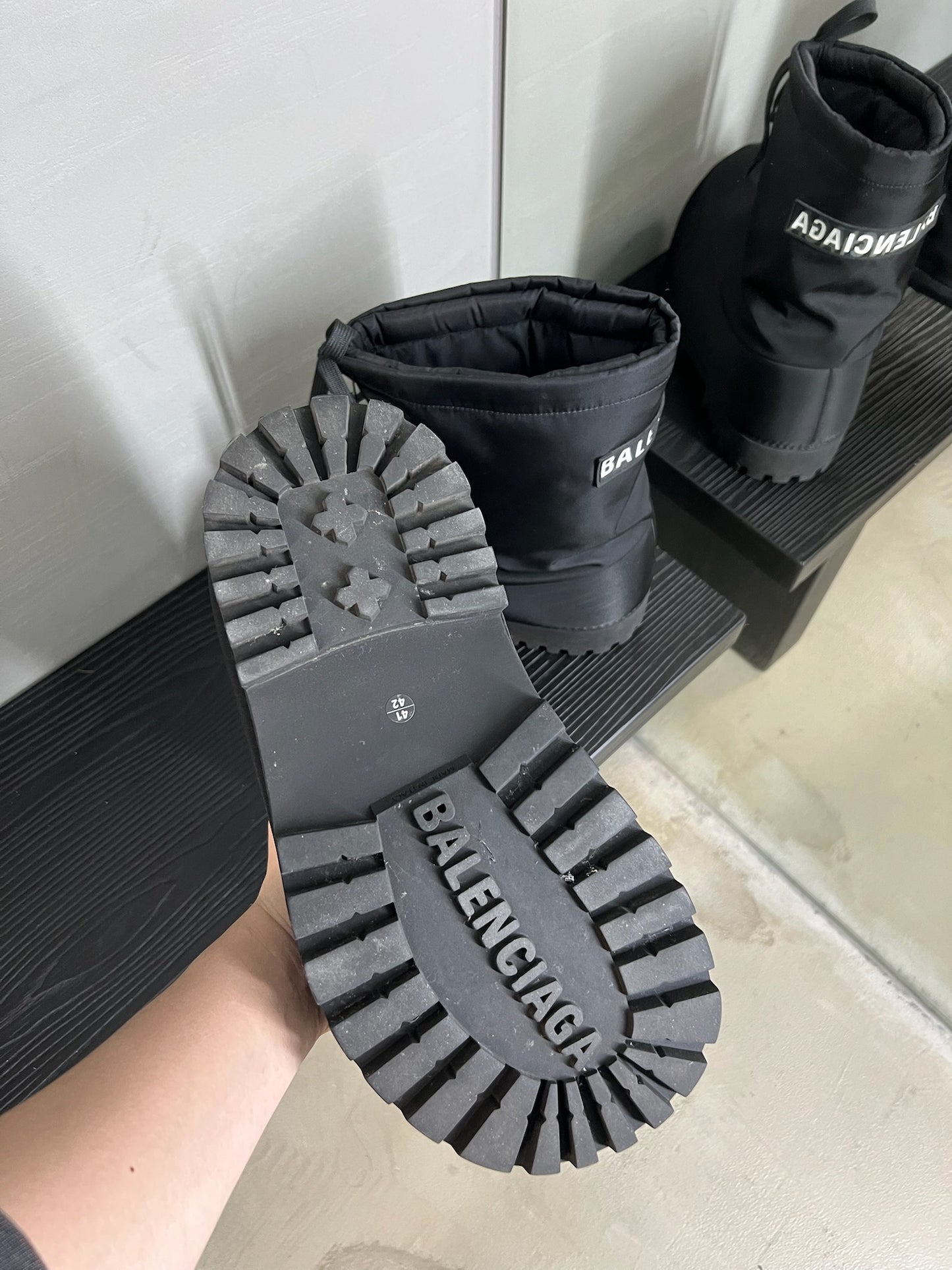 Balenciaga Alaska Boots Nylon