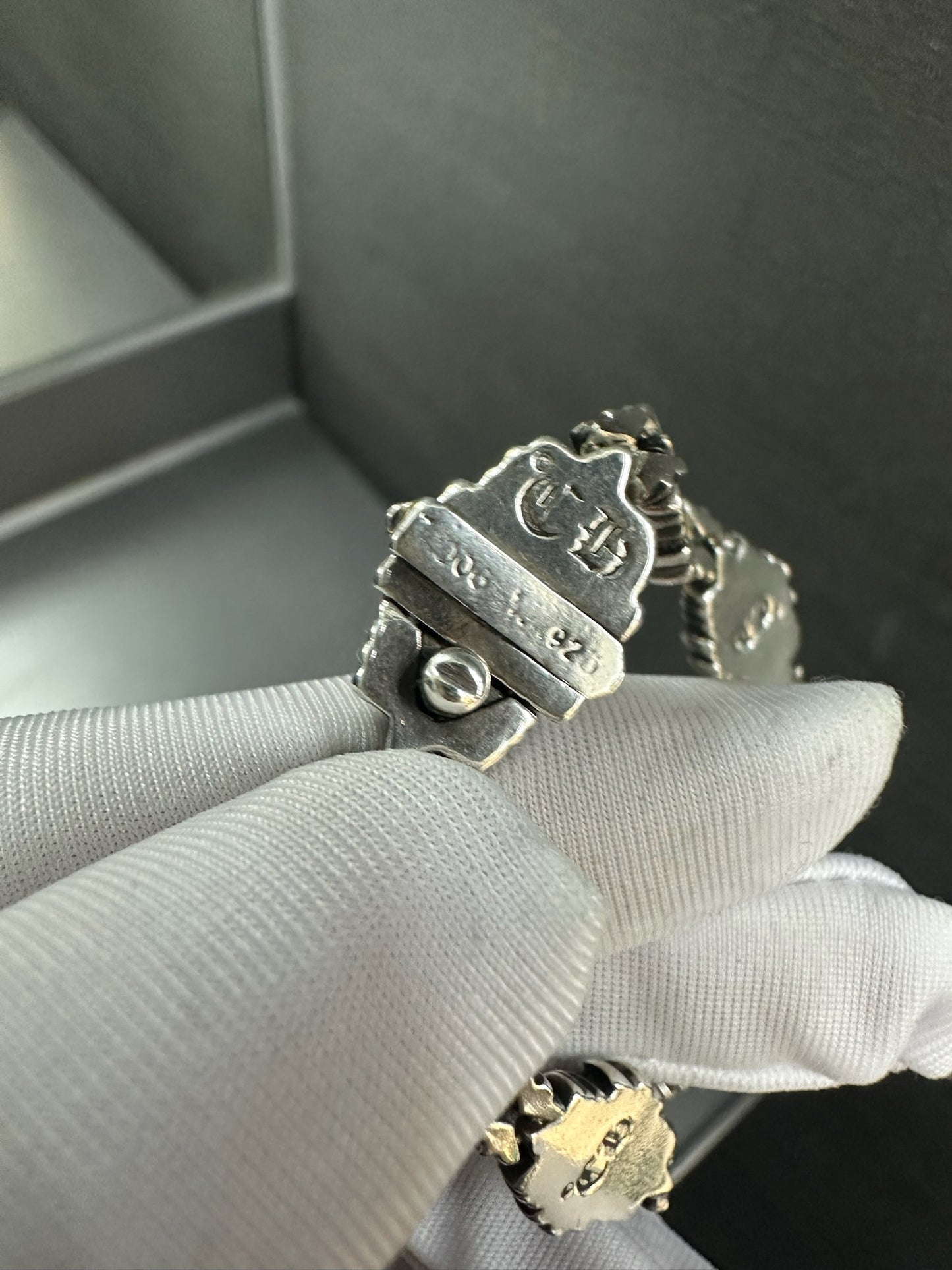 Chrome Hearts Keeper Link Bracelet 9 Links