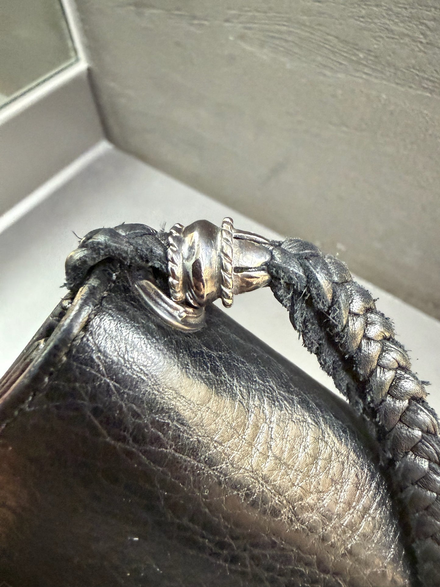 Chrome Hearts Zip Strap Cross Ball Wallet