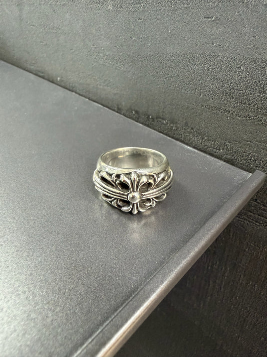 Chrome Hearts Floral Cross Ring