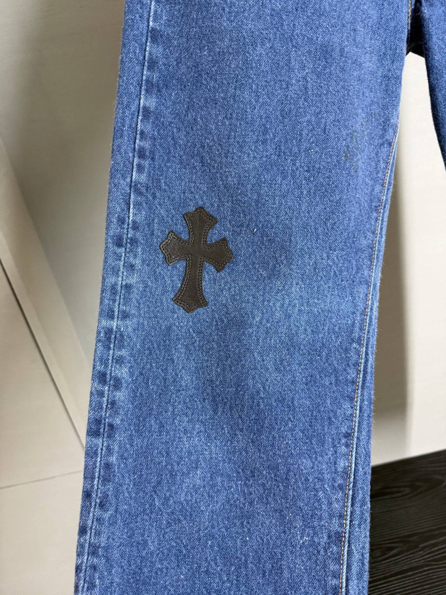 Chrome Hearts Levi’s Leather Patch 501 Jeans