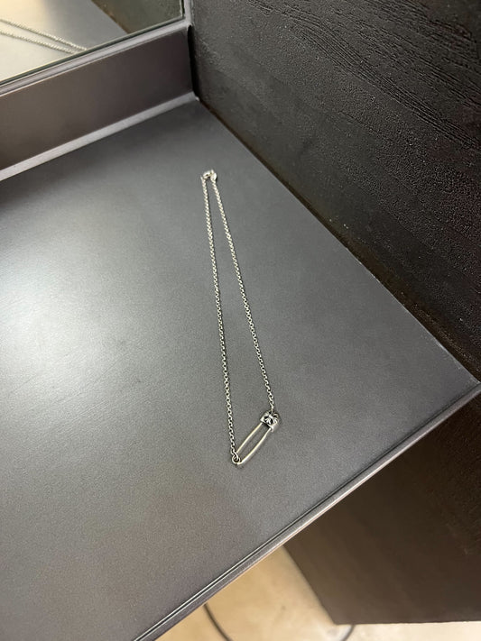 Chrome Hearts Safety Pin Necklace 40cm