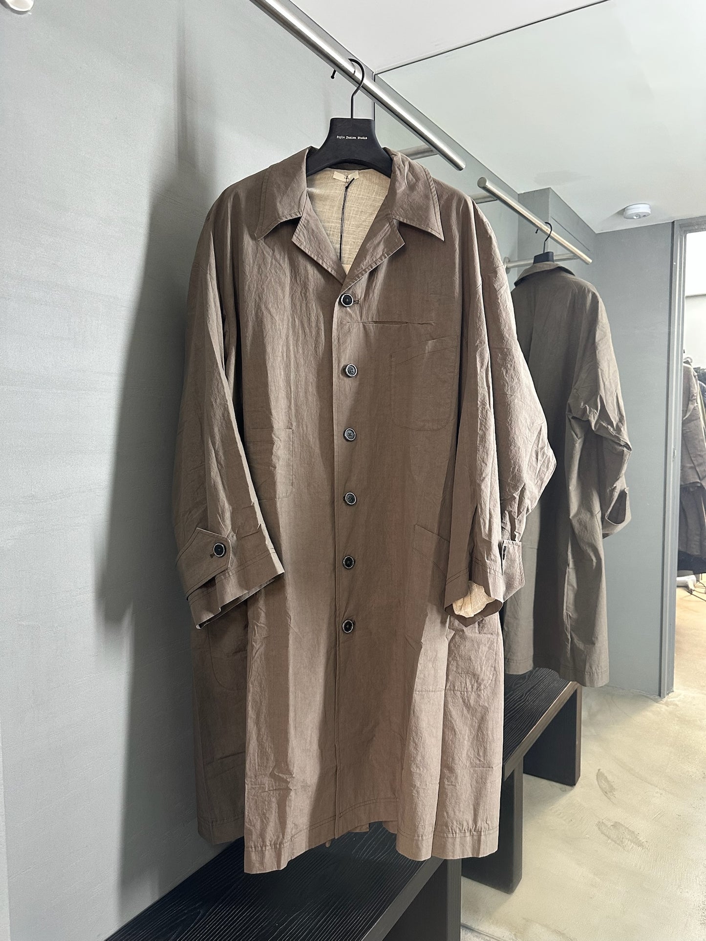 Peng Tai Khaki Long Coat