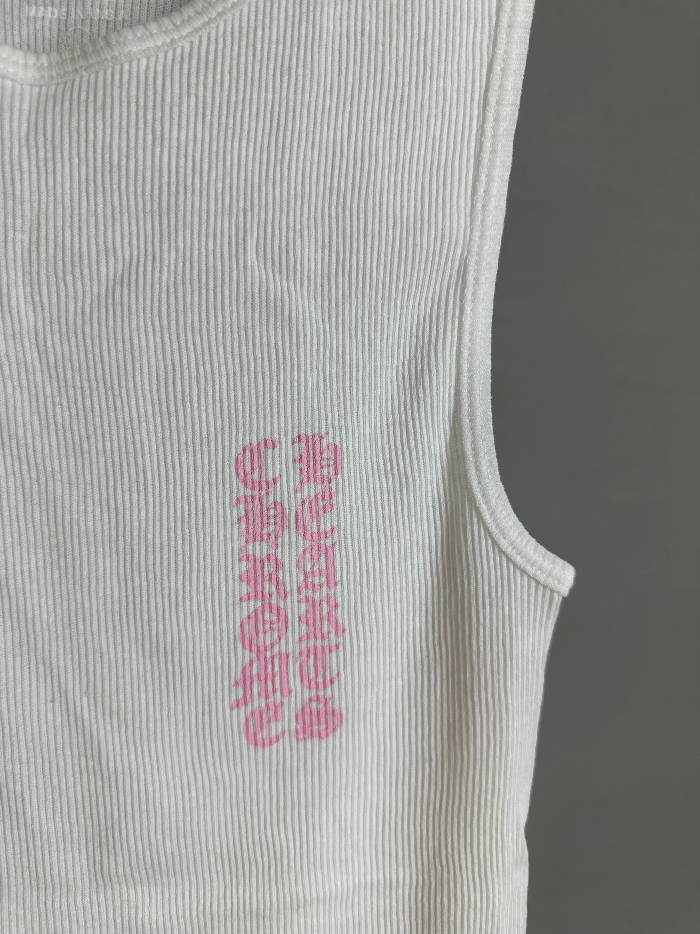 Chrome Hearts T Bar Rib Tank Top