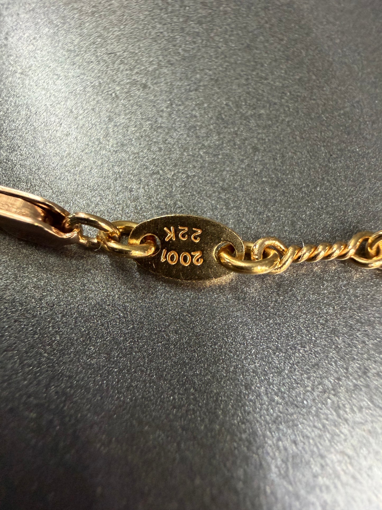 Chrome Hearts 22k Twist Chain