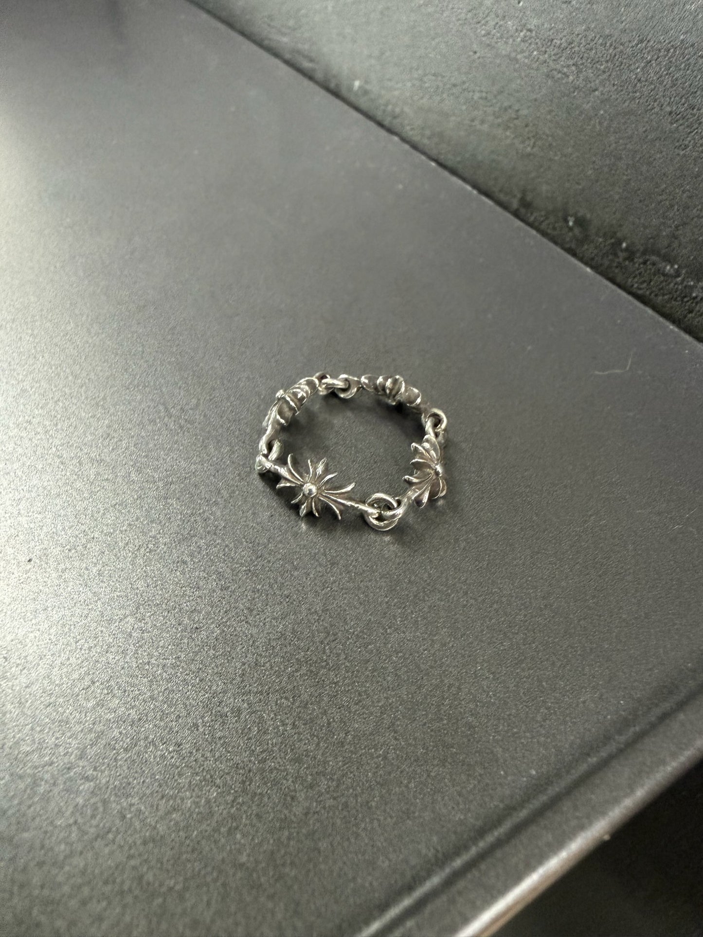 Chrome Hearts Tiny E Cross Ring