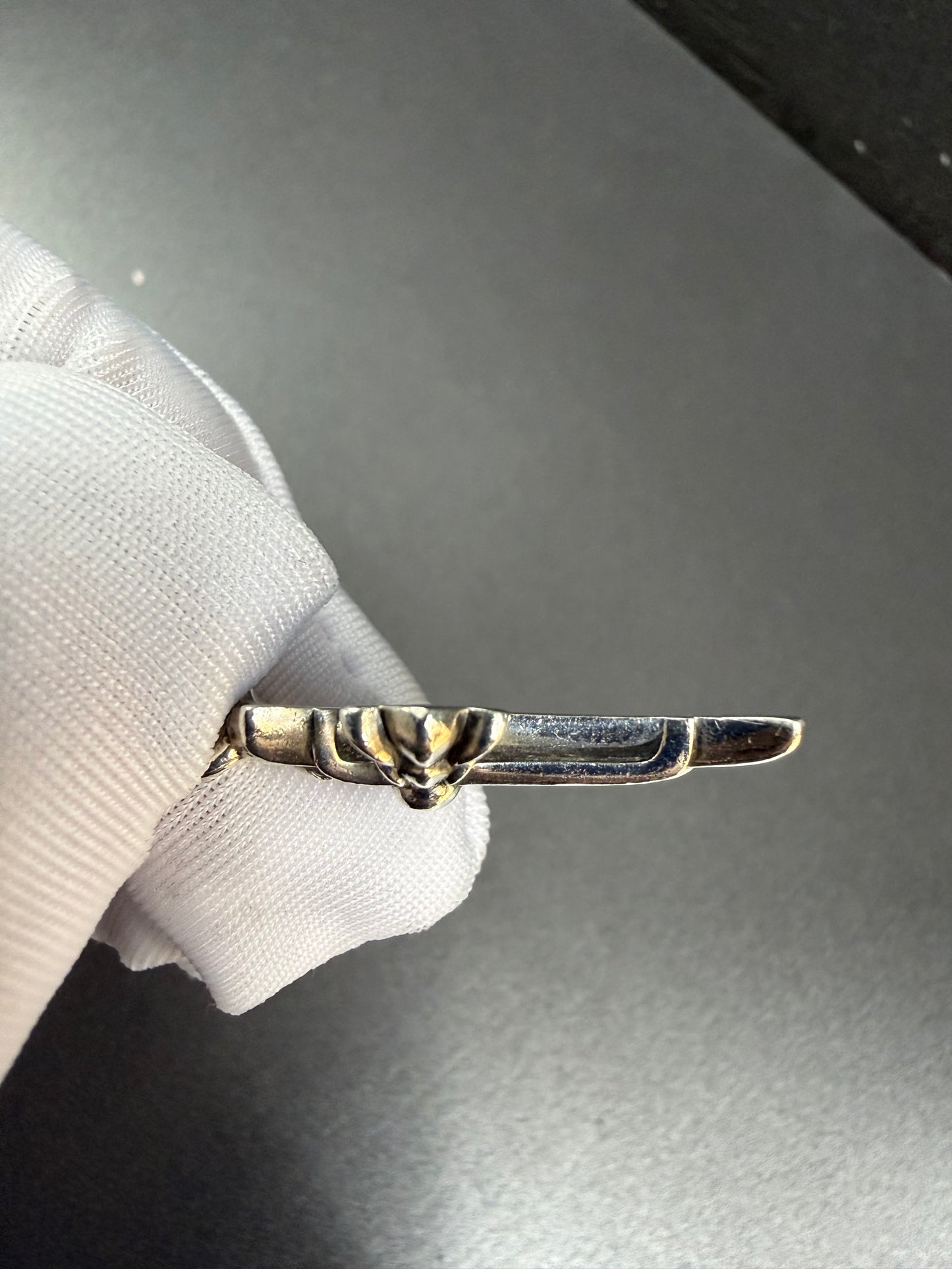 Chrome Hearts Double Cross Pendant with diamonds