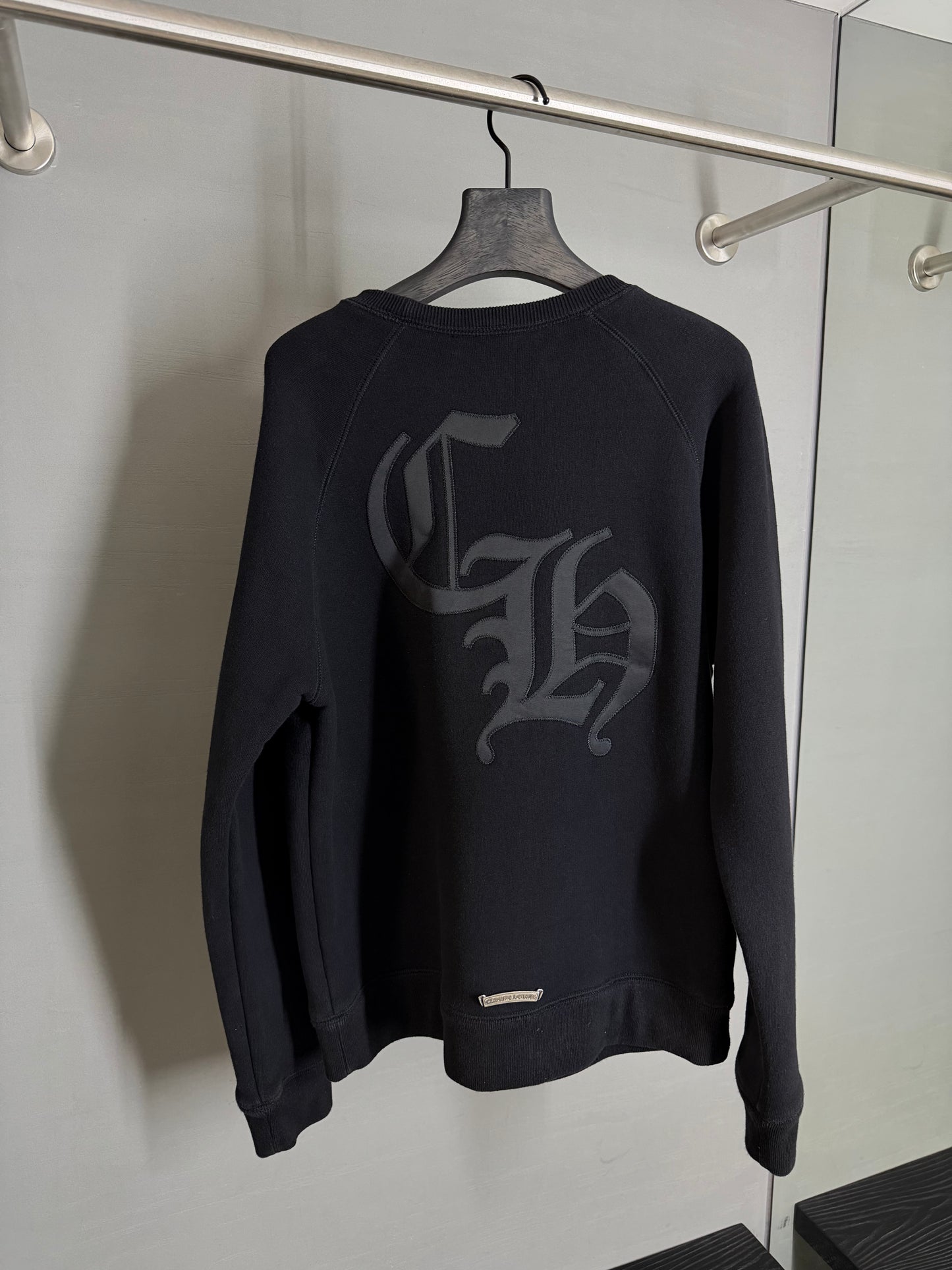 Chrome Hearts Triple Cross Embroidered CH Sweatshirt