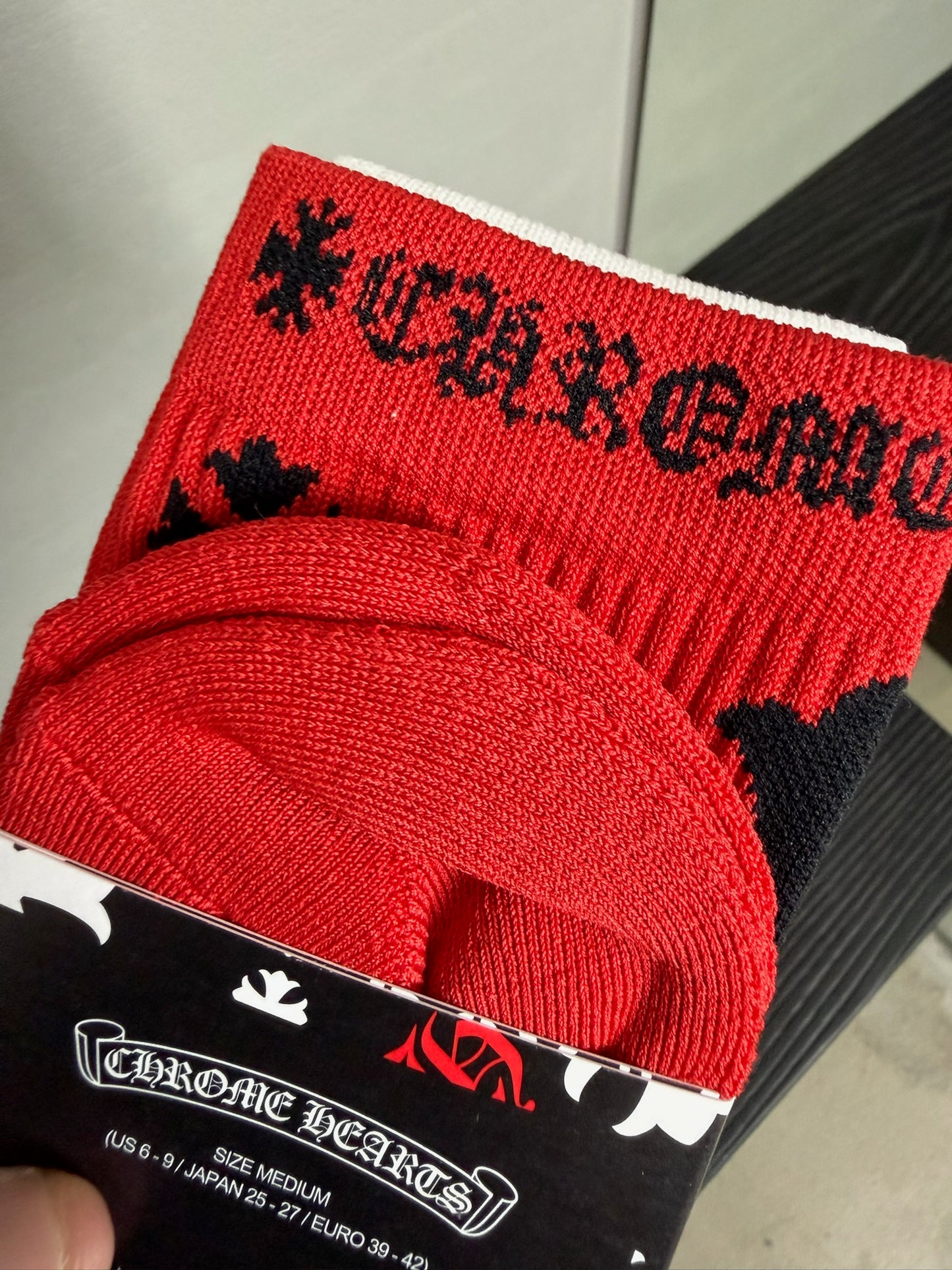 Chrome Hearts 3-pack Stencil  Socks
