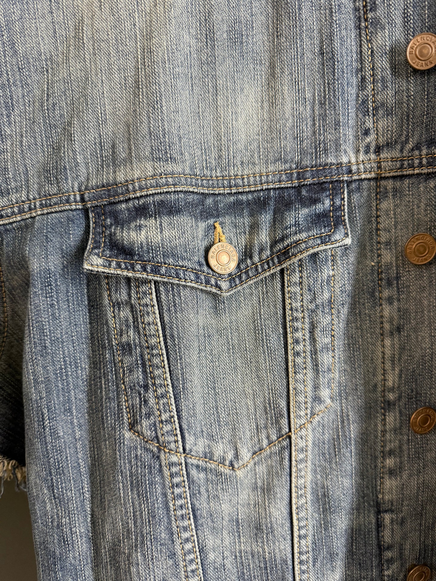 Balenciaga Hooded Button-Up Jacket