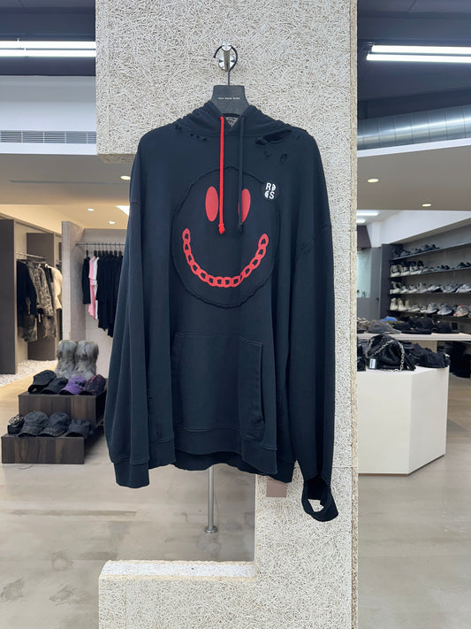 Raf Simons Smiley Face Hoodie