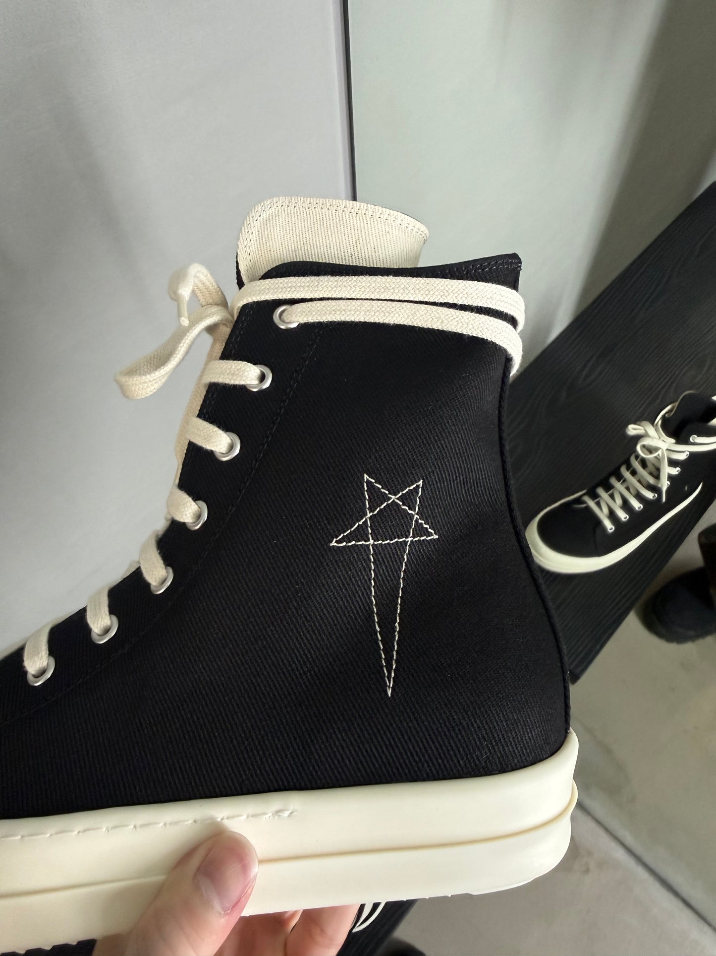 Rick Owens Drkshdw Ramones High-top Sneakers