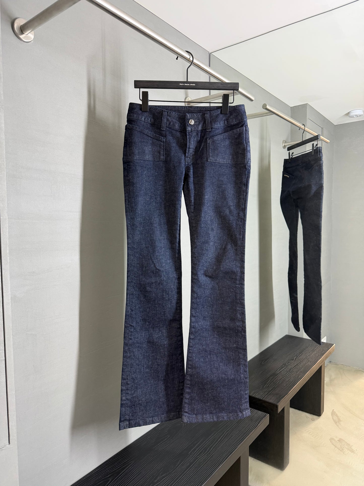 Chrome Hearts Original Denim Flared Jeans