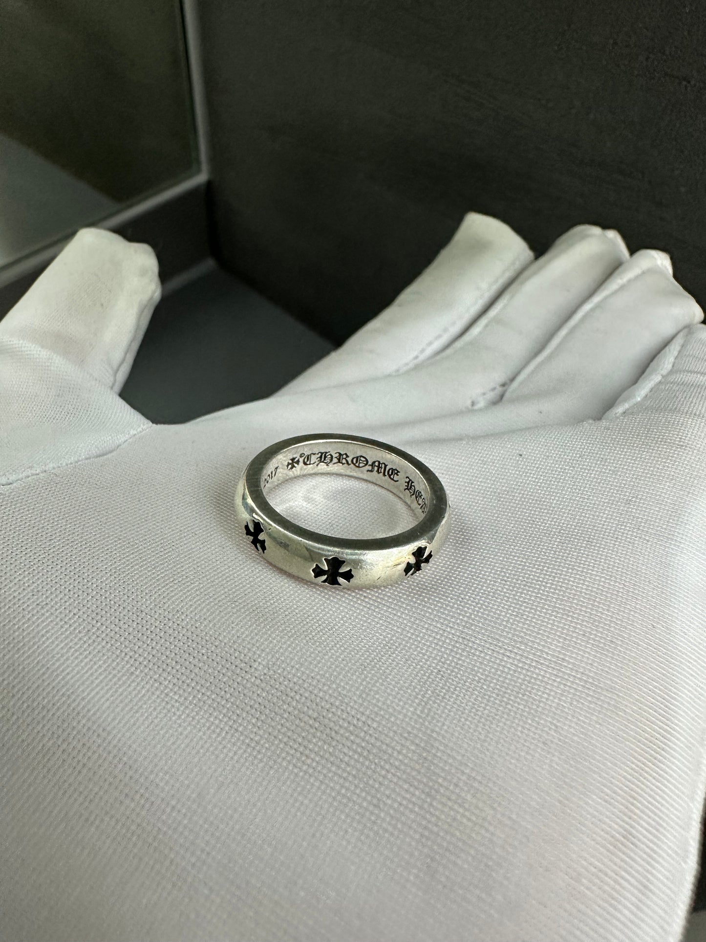 Chrome Hearts Negative Plus Ring