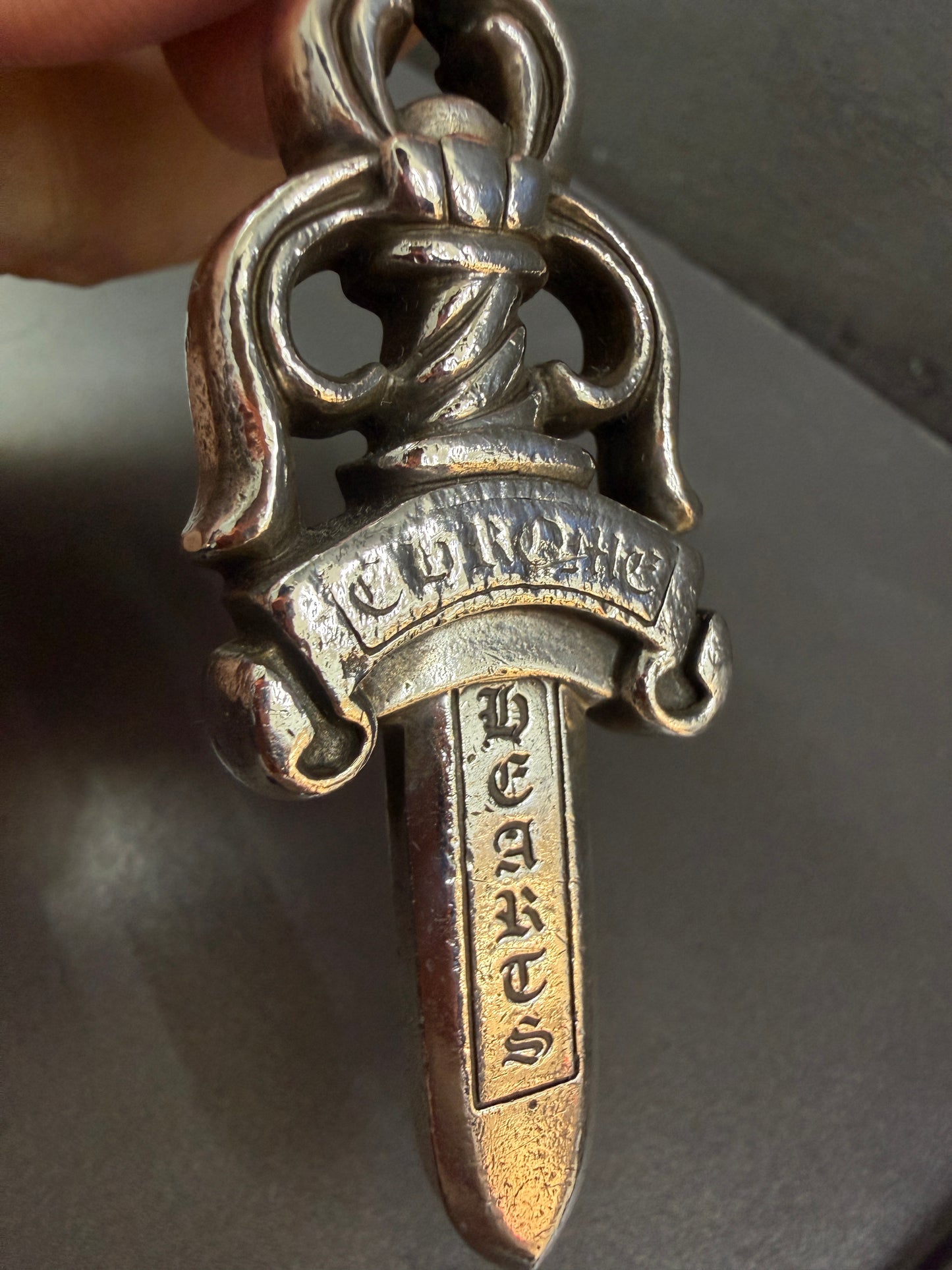 Chrome Hearts Double Dagger Pendant