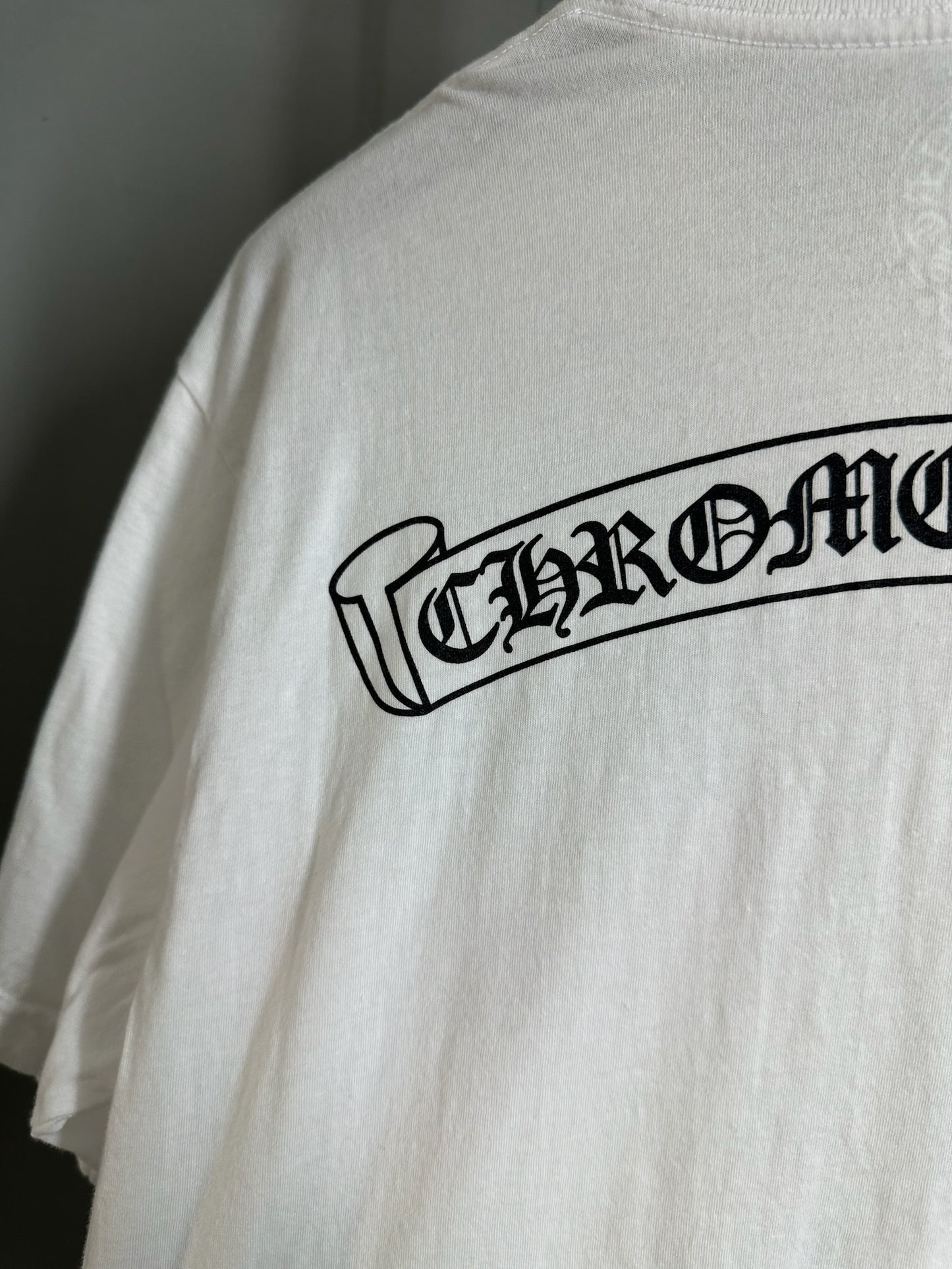 Chrome Hearts Scroll Logo Pocket T-Shirt