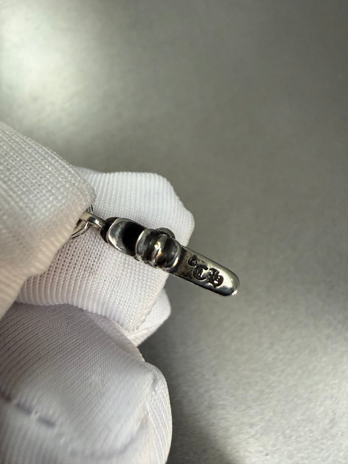 Chrome Hearts BBF babyfat pendant with diamonds