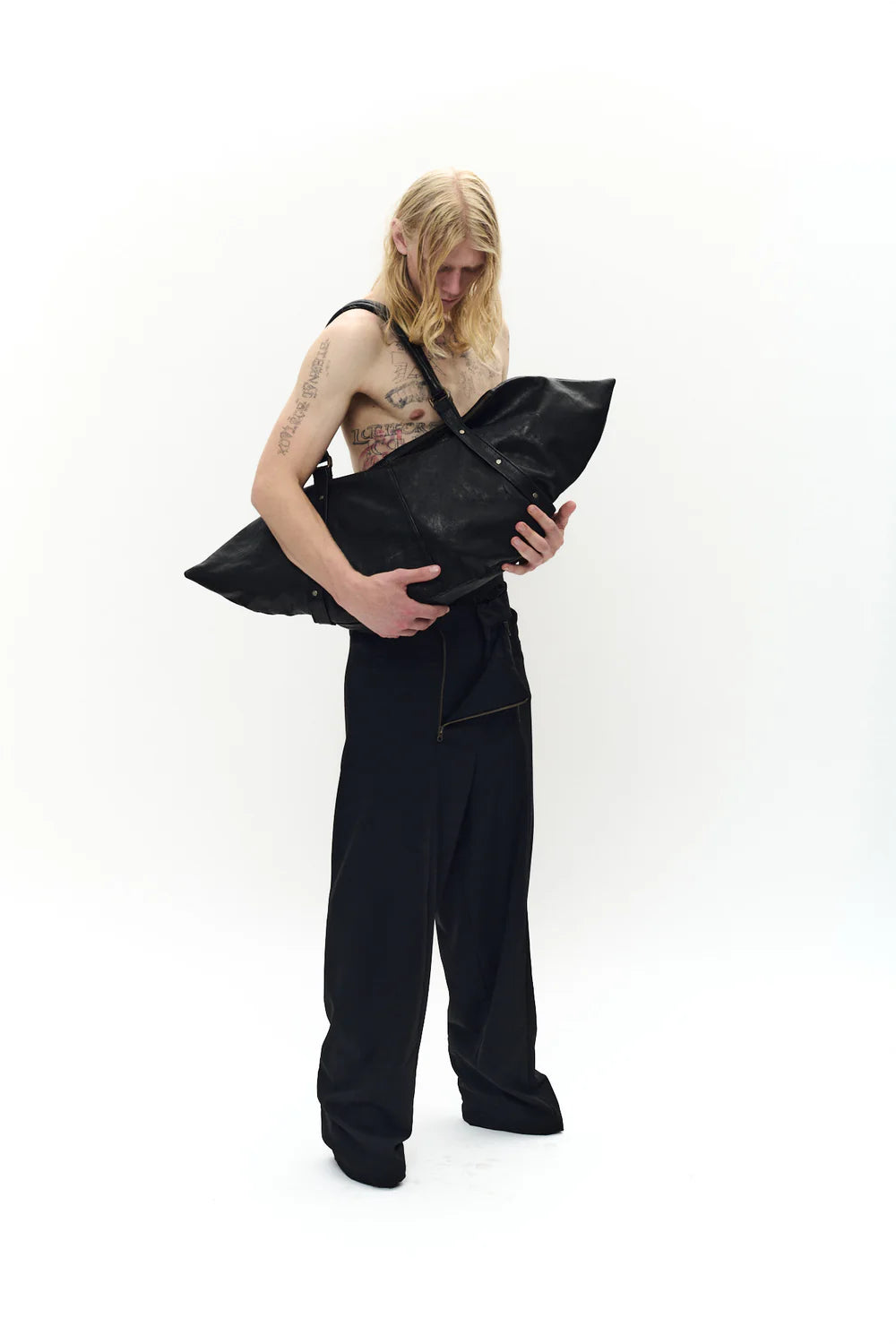 P.L.N. Half Moon Bag