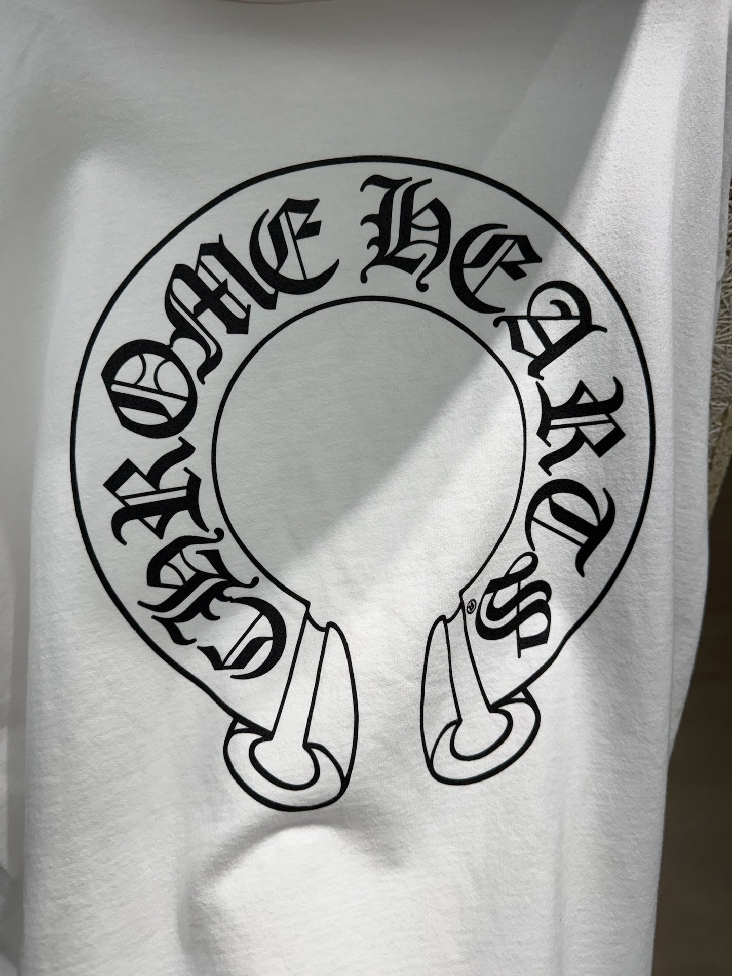 Chrome Hearts Horseshoe Floral Cross Zip-up Hoodie