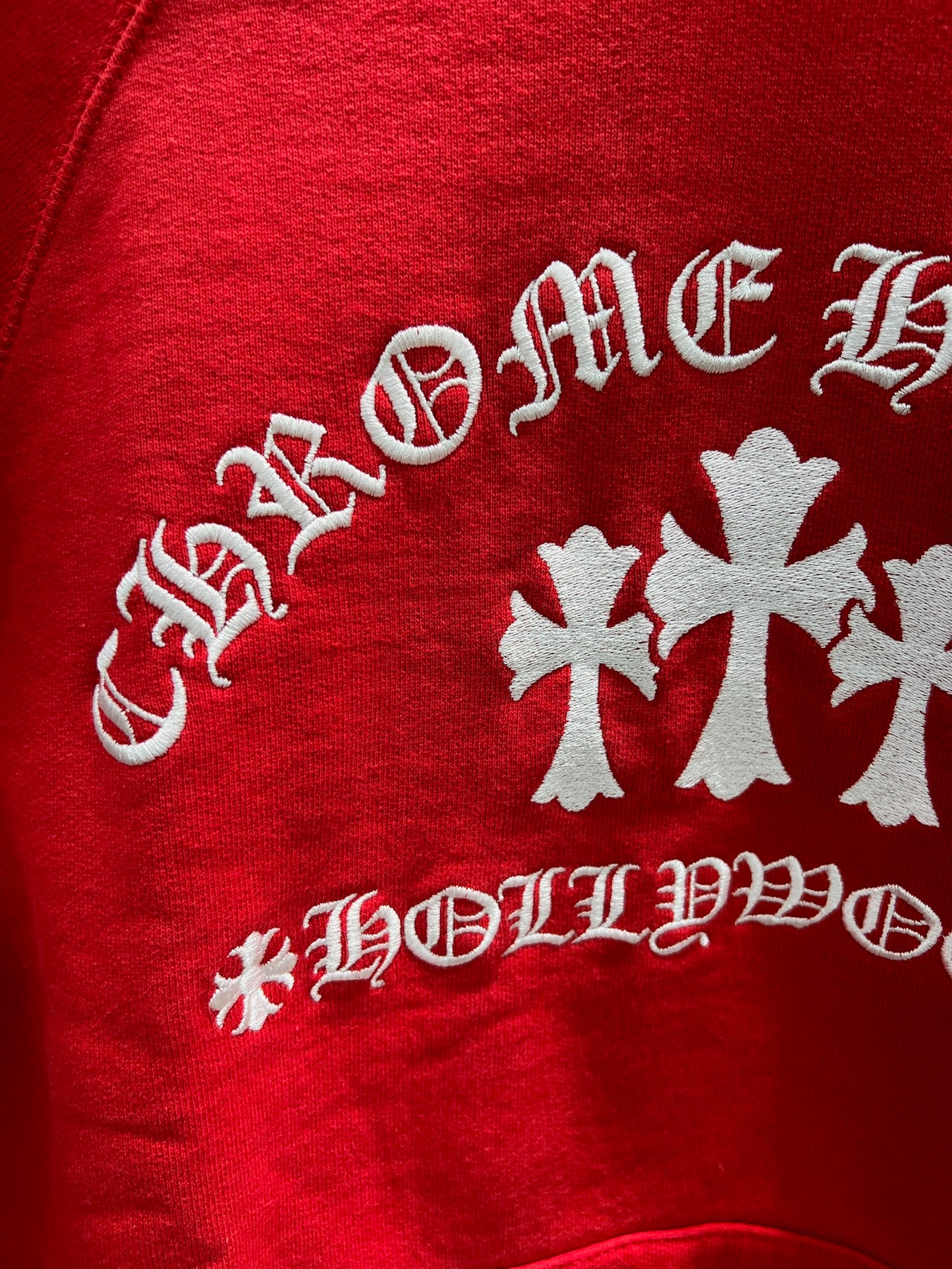 Chrome Hearts Triple Cemetery Cross Hoodie