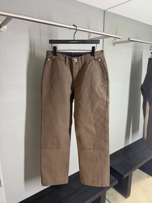 Chrome Hearts Cross Patch Carpenter Pants