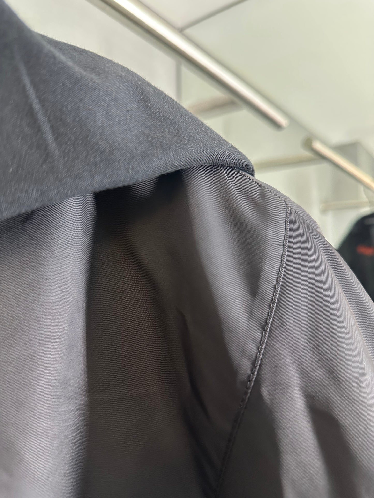 Balenciaga Incognito Hooded Bomber Jacket