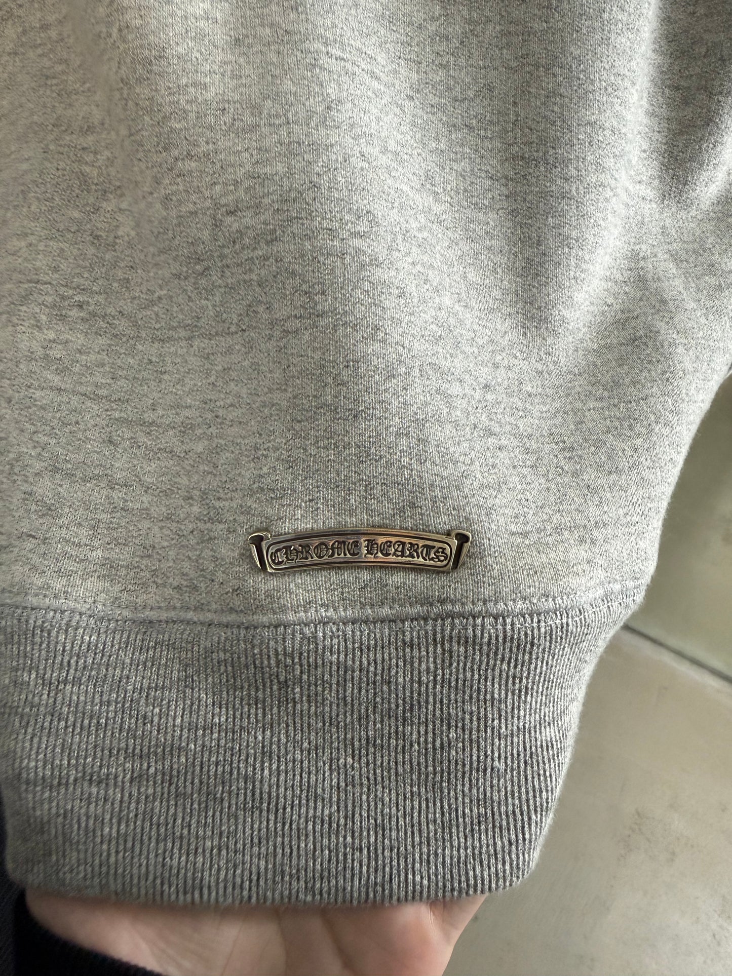 Chrome Hearts Triple Cross EmbroideredHoodie