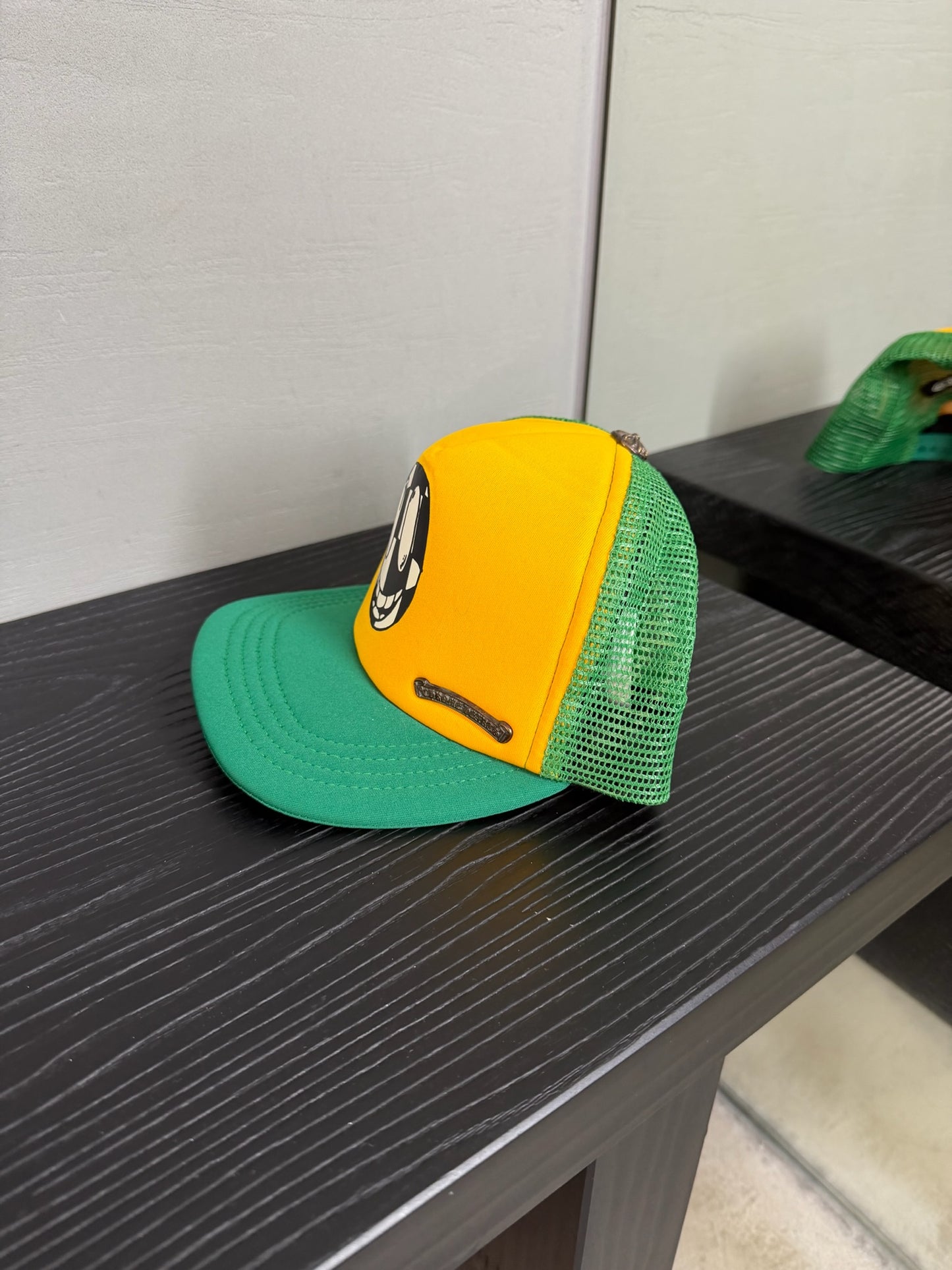 Chrome Hearts Matty Boy Smiley Trucker Hat