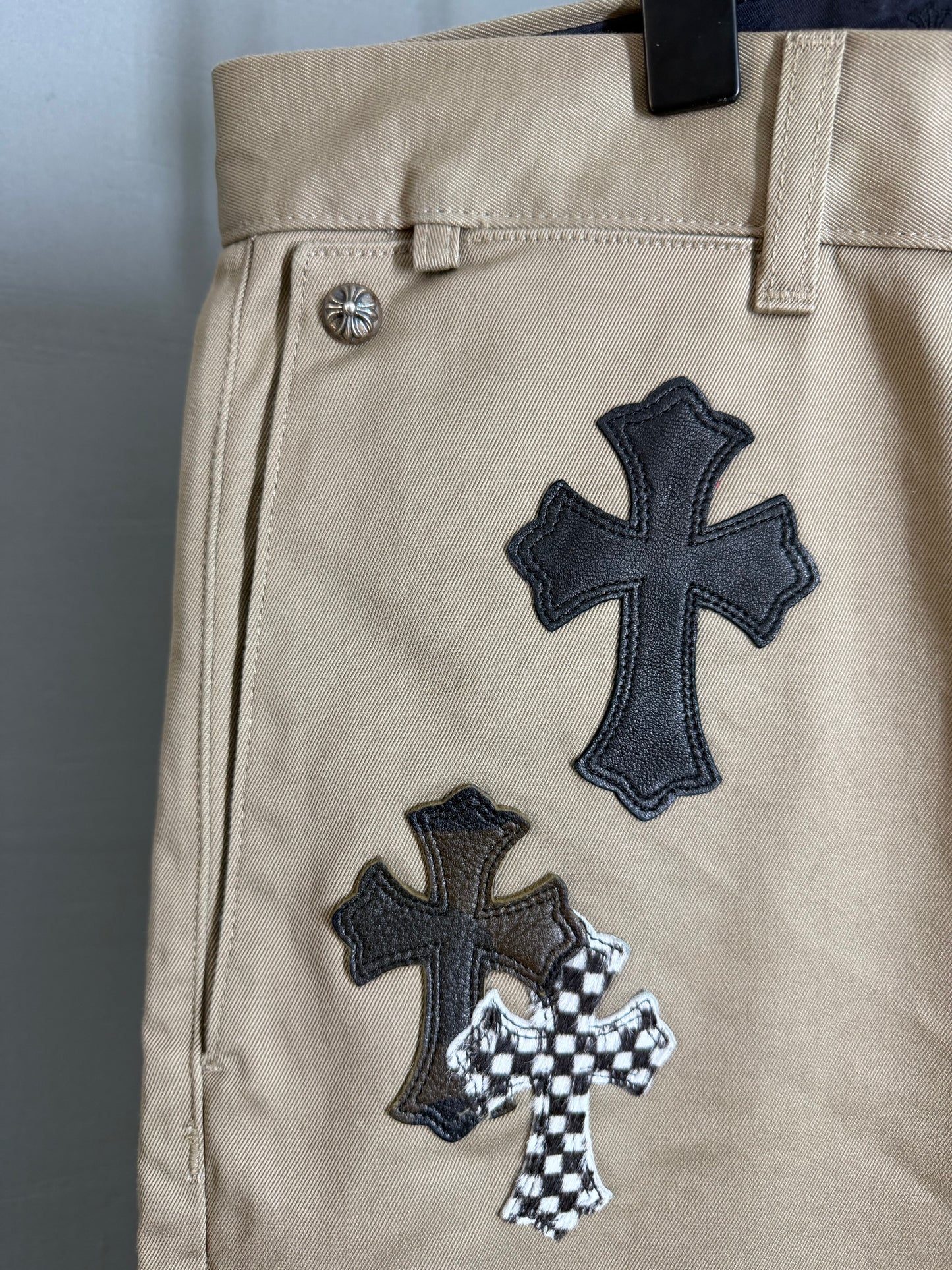 Chrome Hearts Cross Patch Chino Pants