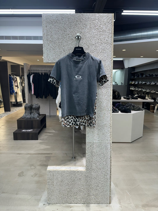 Balenciaga Loop Sports Icon Leopard T-shirt