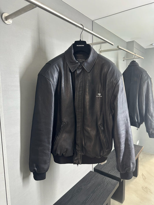 Balenciaga Taxi Leather Jacket