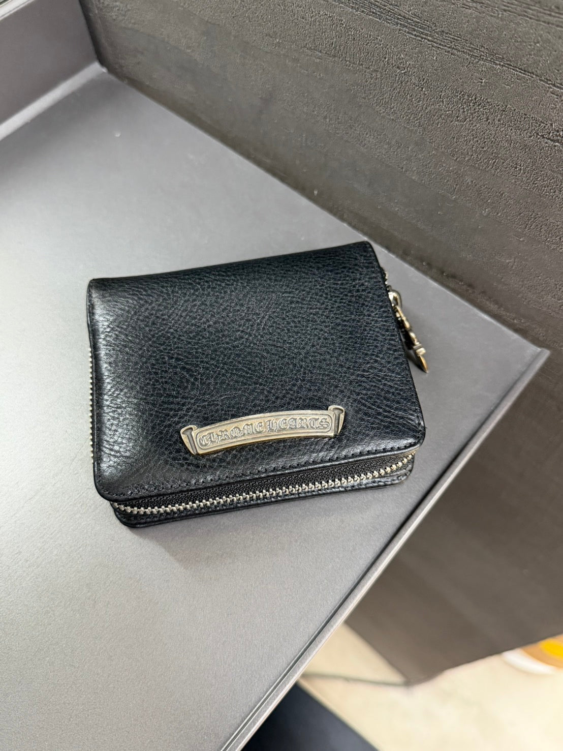 Chrome Hearts Square Zip Wallet