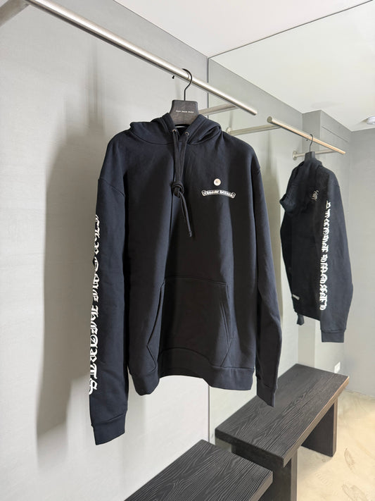 Chrome Hearts Scroll Logo Hoodie
