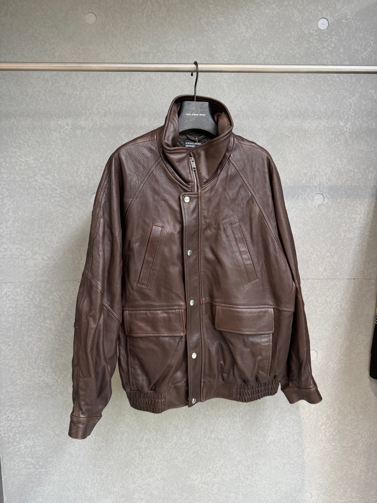 Enfants Riches Déprimés Prince Phillip's Childhood Leather Jacket