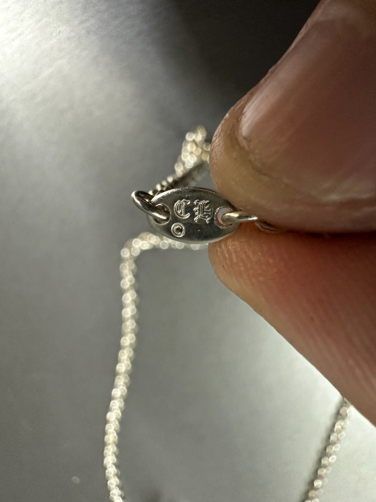 Chrome Hearts Safety Pin Necklace 50cm