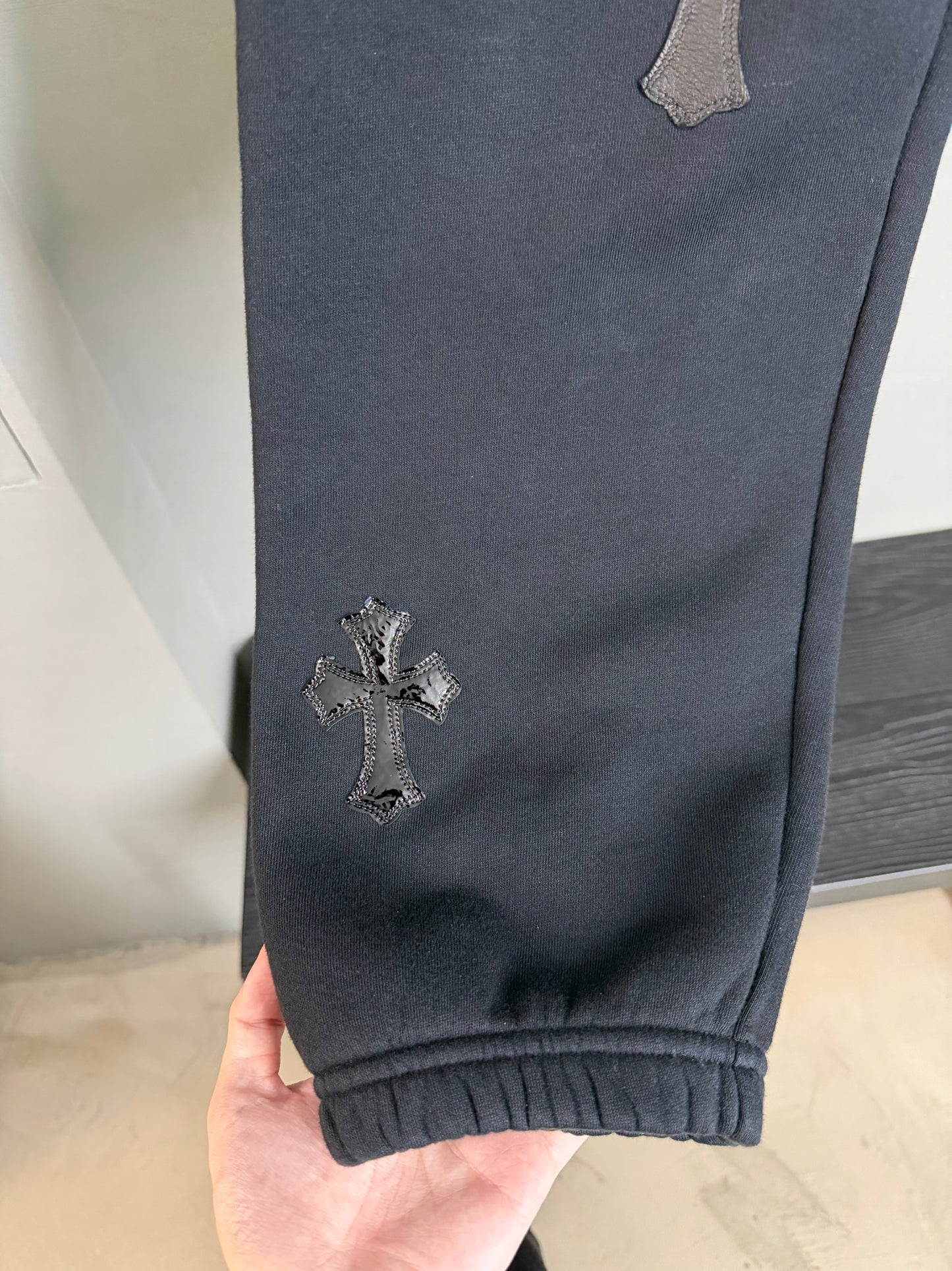 Chrome Hearts Cross Patch Sweatpants