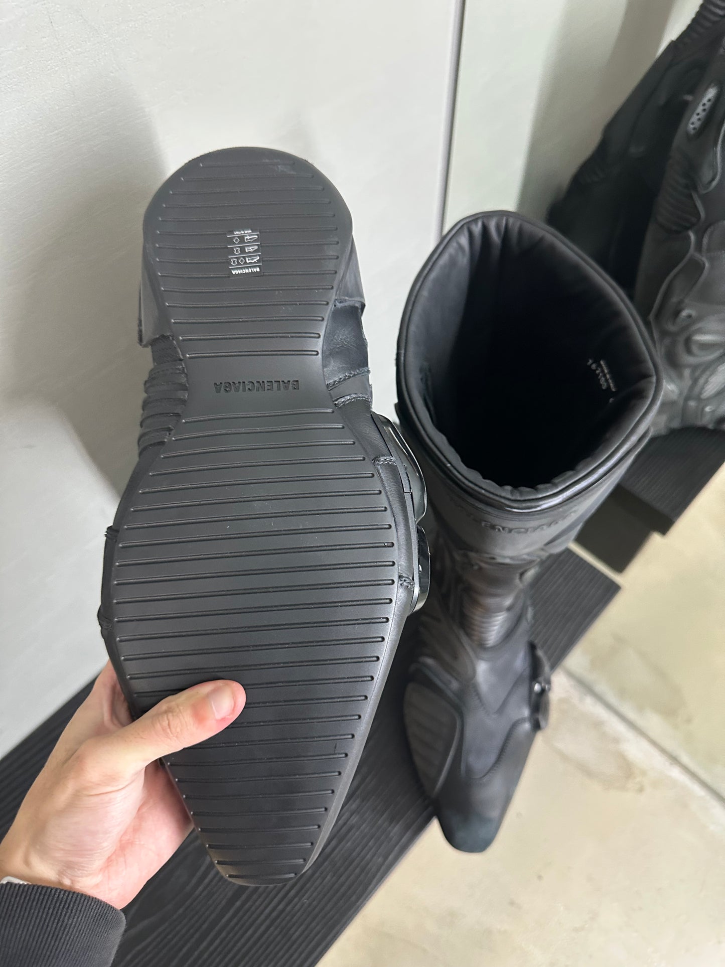Balenciaga High Biker Boots
