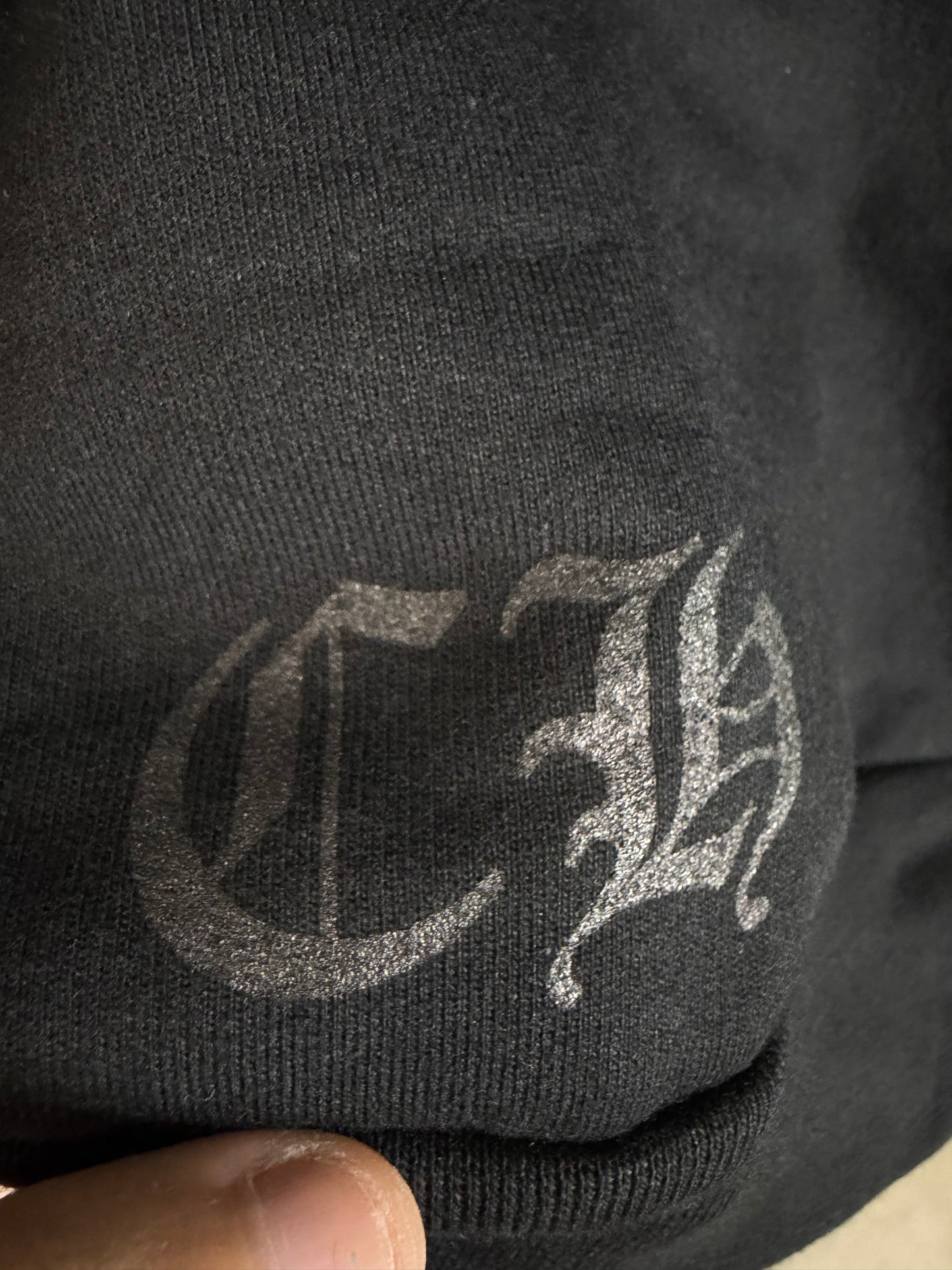 Chrome Hearts Horseshoe Floral Hoodie