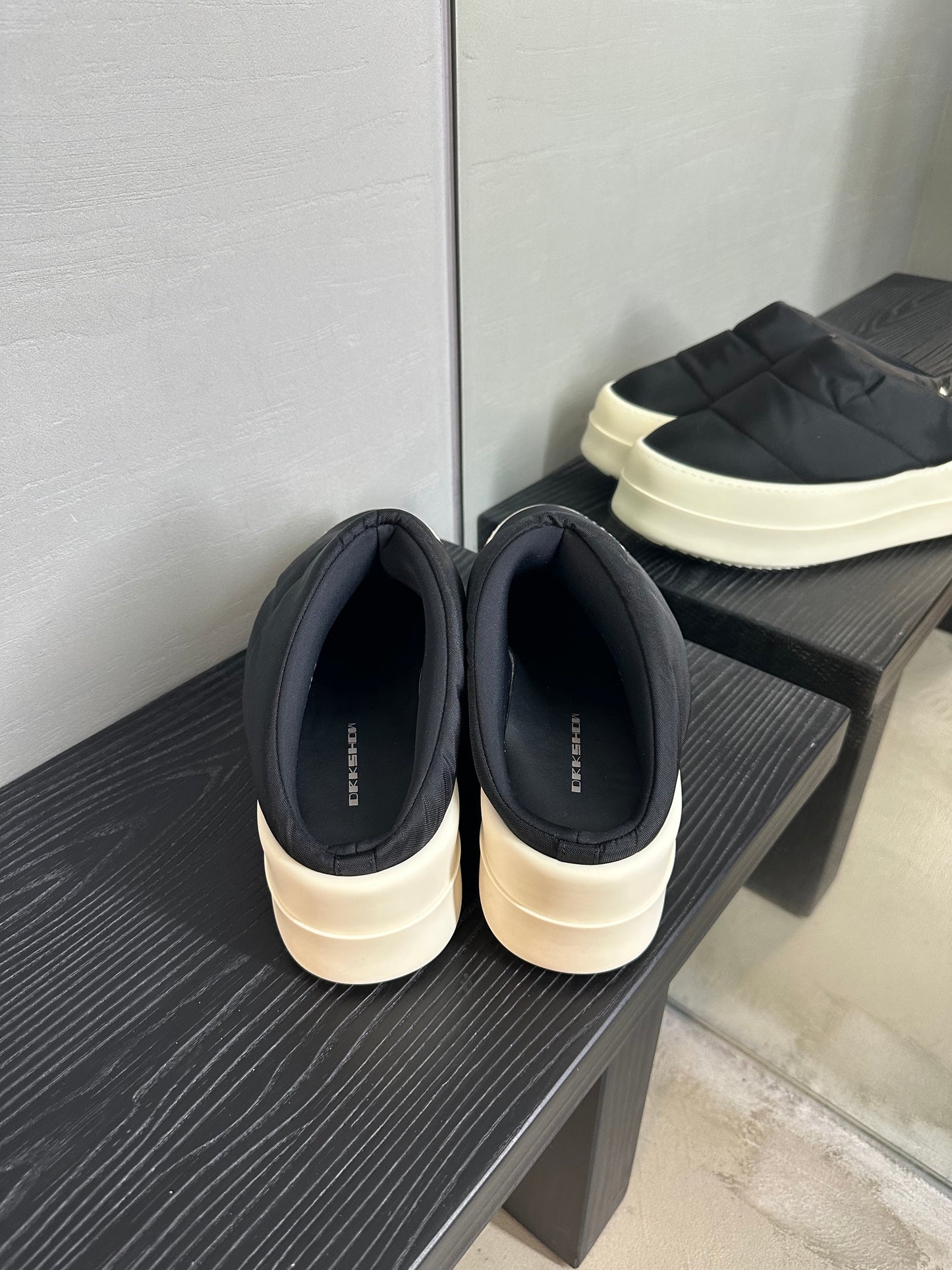 Rick Owens Drkshdw Mega Bumper Slip On Lunar