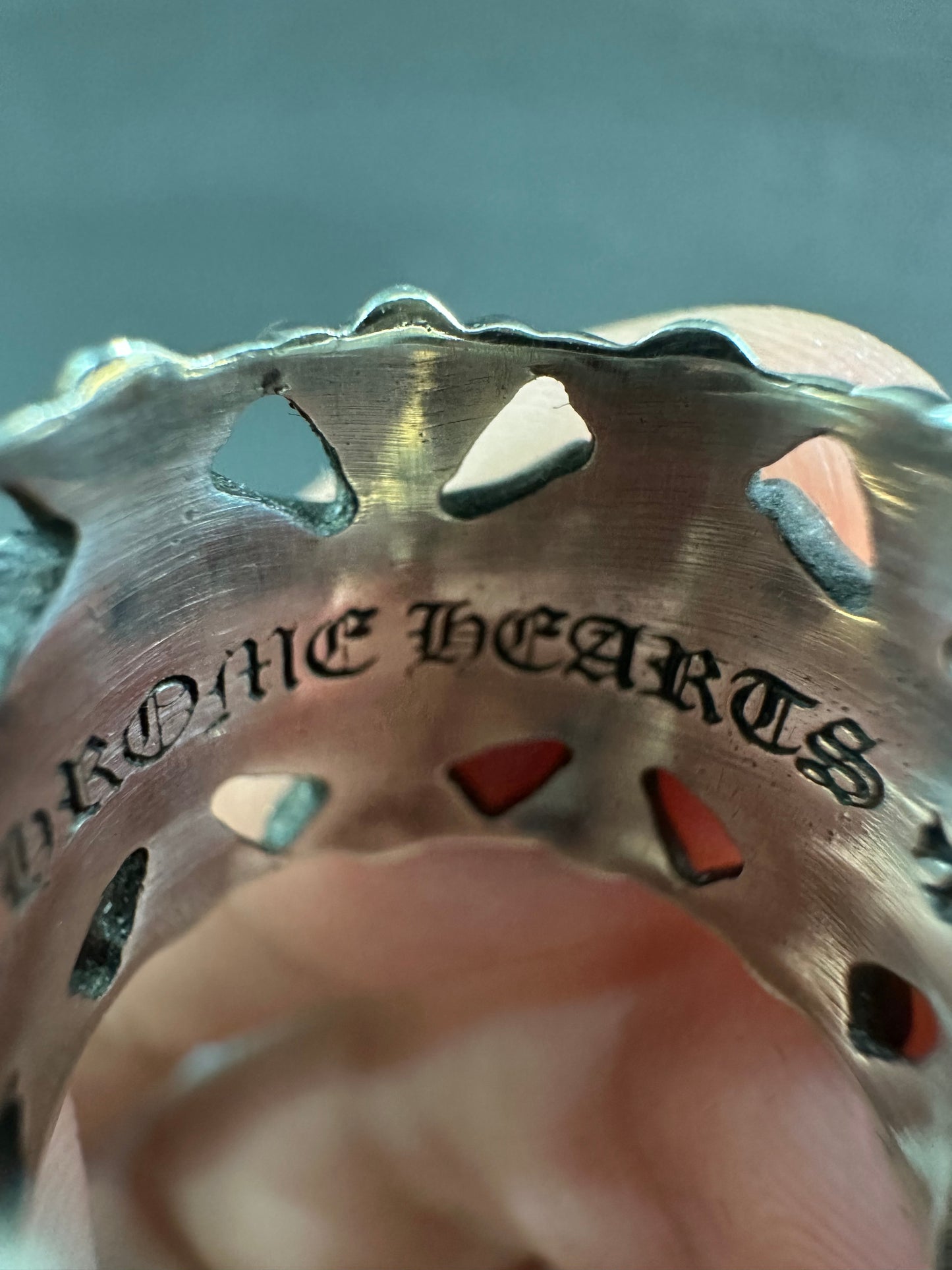 Chrome Hearts Cemetery Cross Ring