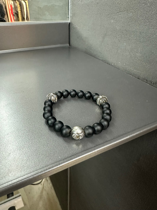 Chrome Hearts Cross Bead Bracelet 8mm