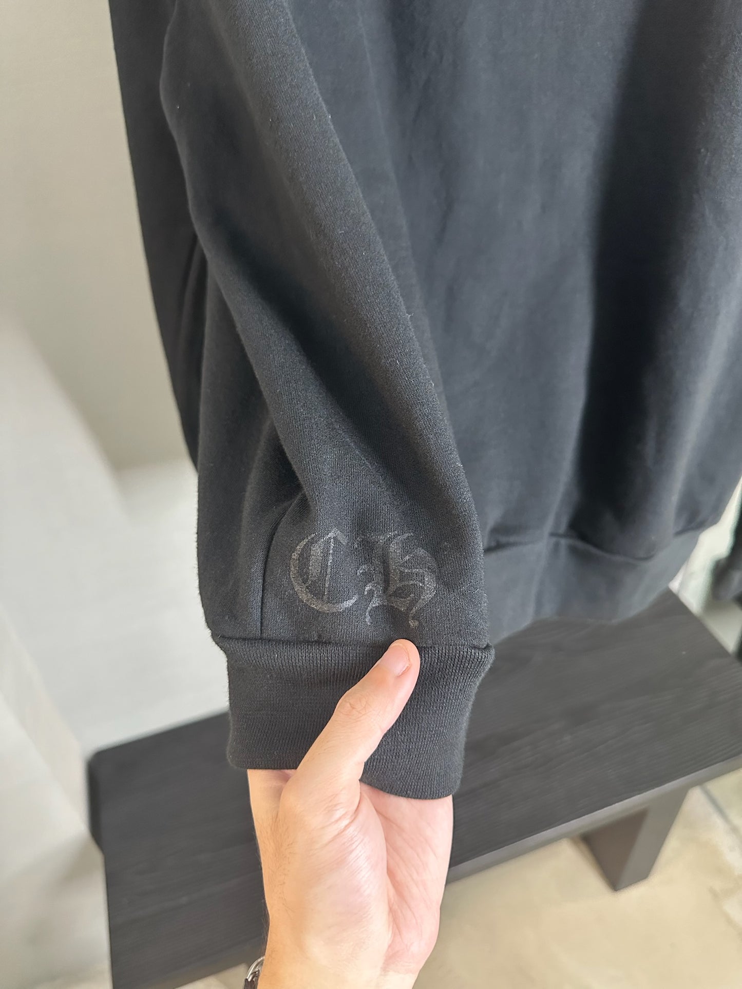 Chrome Hearts Horseshoe Floral Sweatshirt