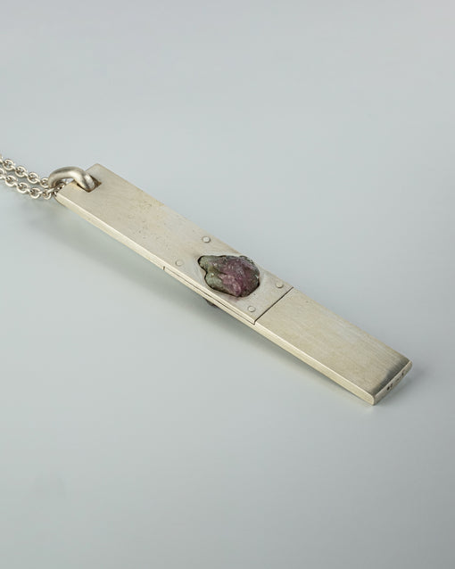 Parts of Four Amulet Necklace (Elbaite, MA+ELB)